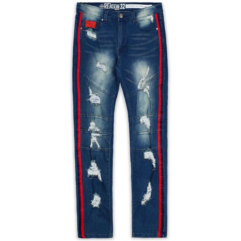 Reason Mens Merrick Tapered Skinny Jeans, NWT